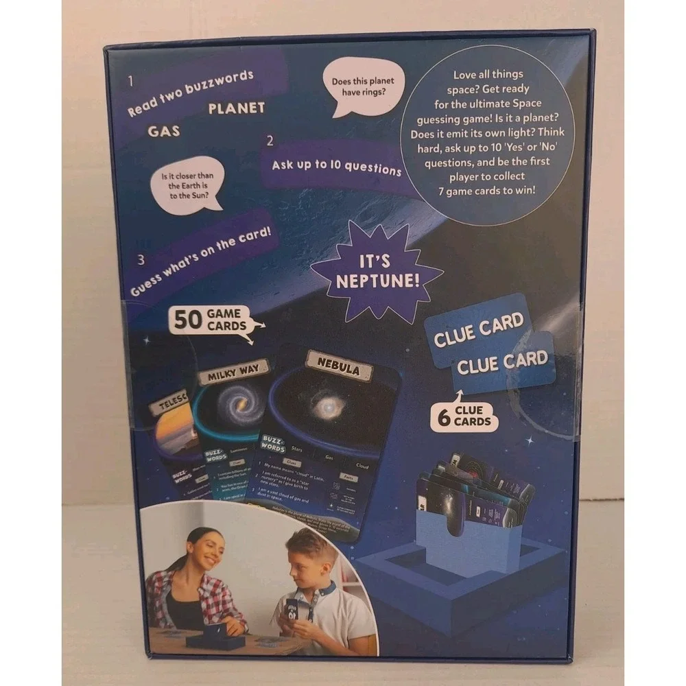 Skillmatics Card Game - Guess in 10 NASA Space Card Game 2-6 Player  Sealed